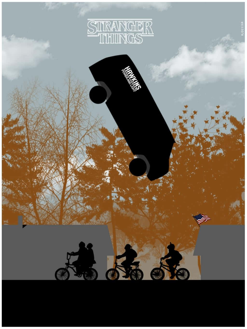 Cycle In Style With The Iconic Bike From Stranger Things* Wallpaper