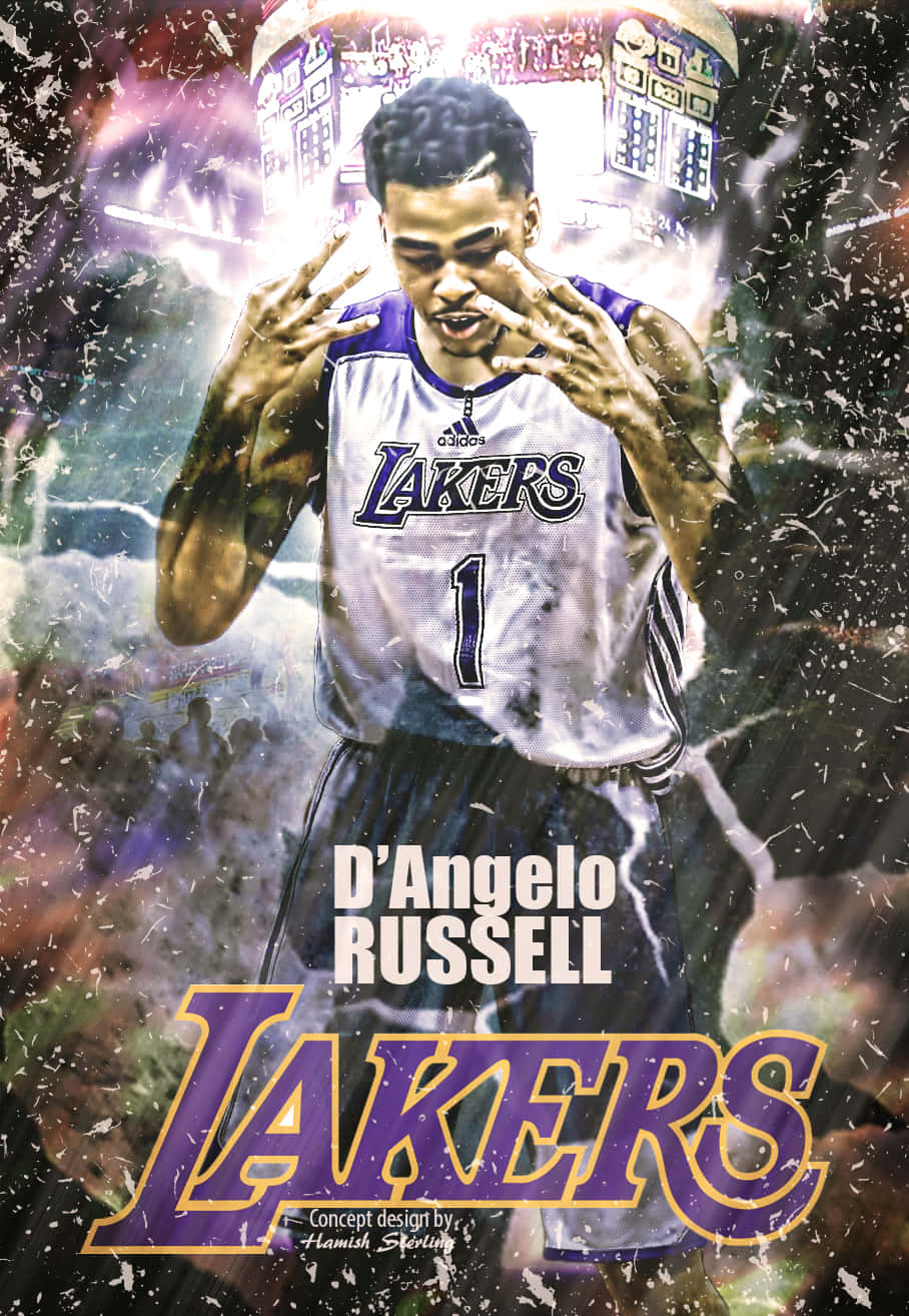 D'angelo Russell #1 Draft Pick Of The 2015 Nba Draft Wallpaper