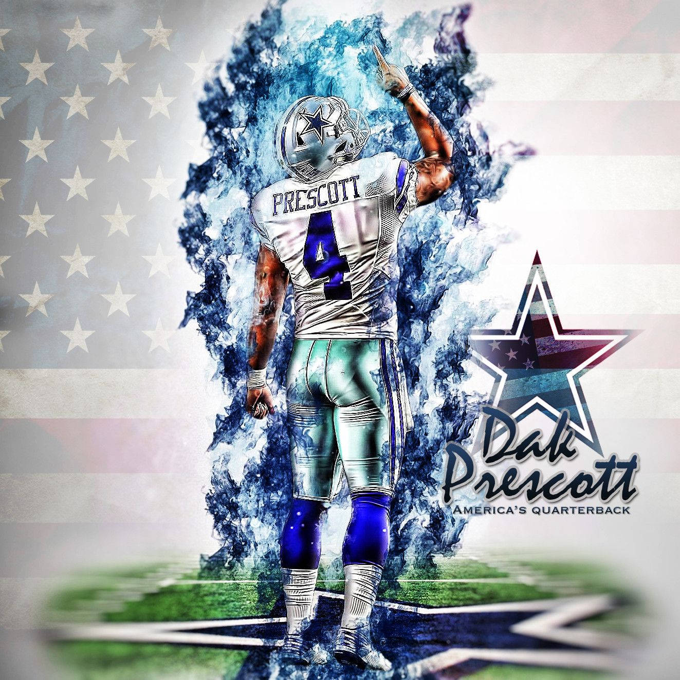 Download free Dak Prescott American Quarterback Wallpaper - MrWallpaper.com