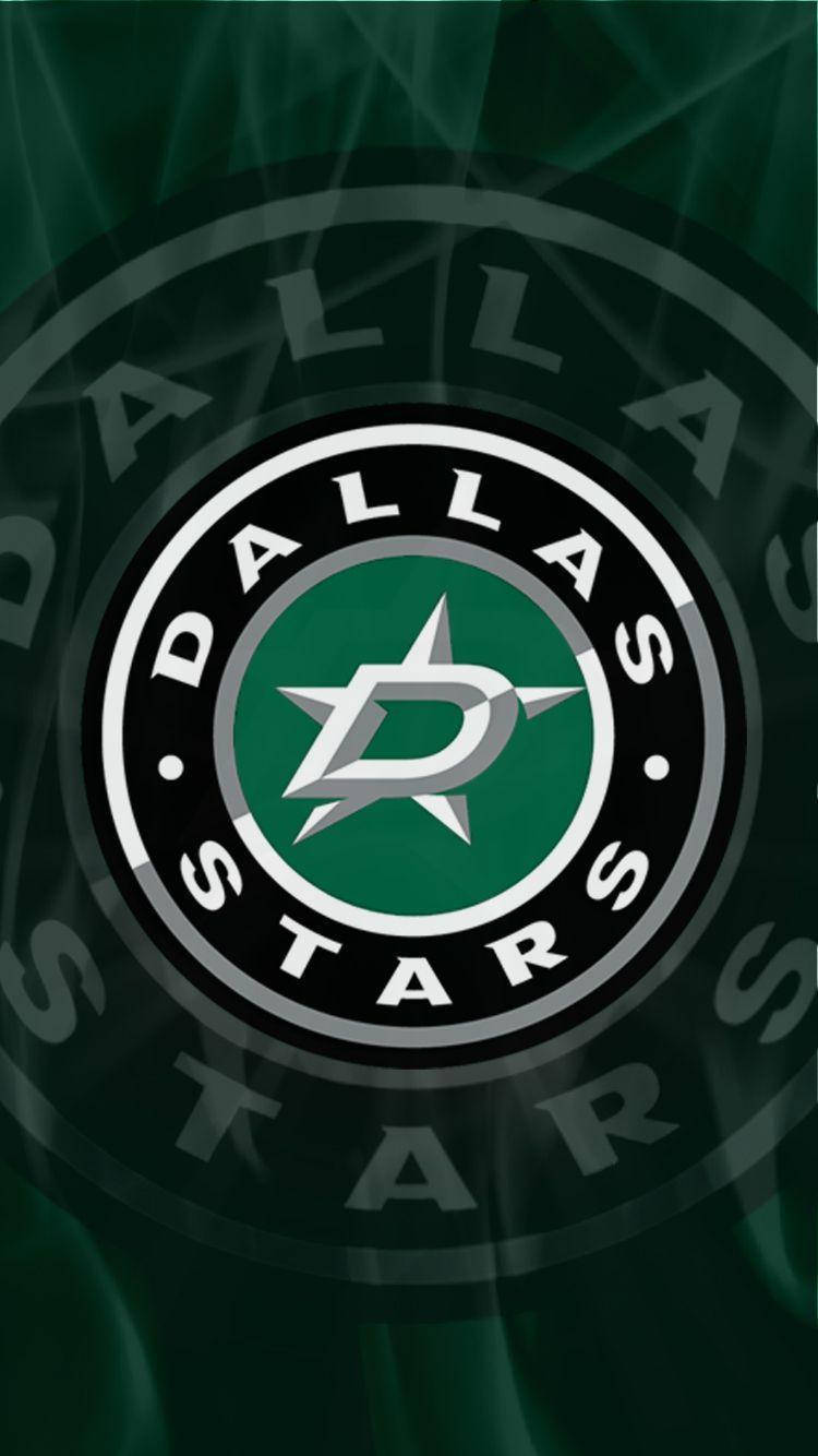 Dallas Stars Circle Logo Wallpaper