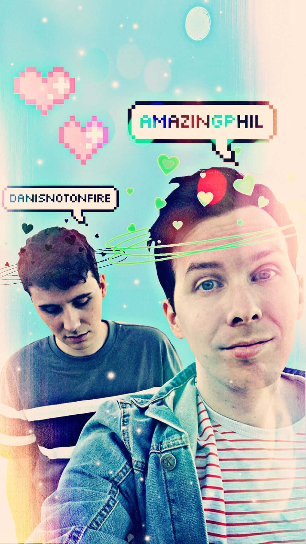 Dan And Phil, Best Friends And Youtube Sensations Wallpaper