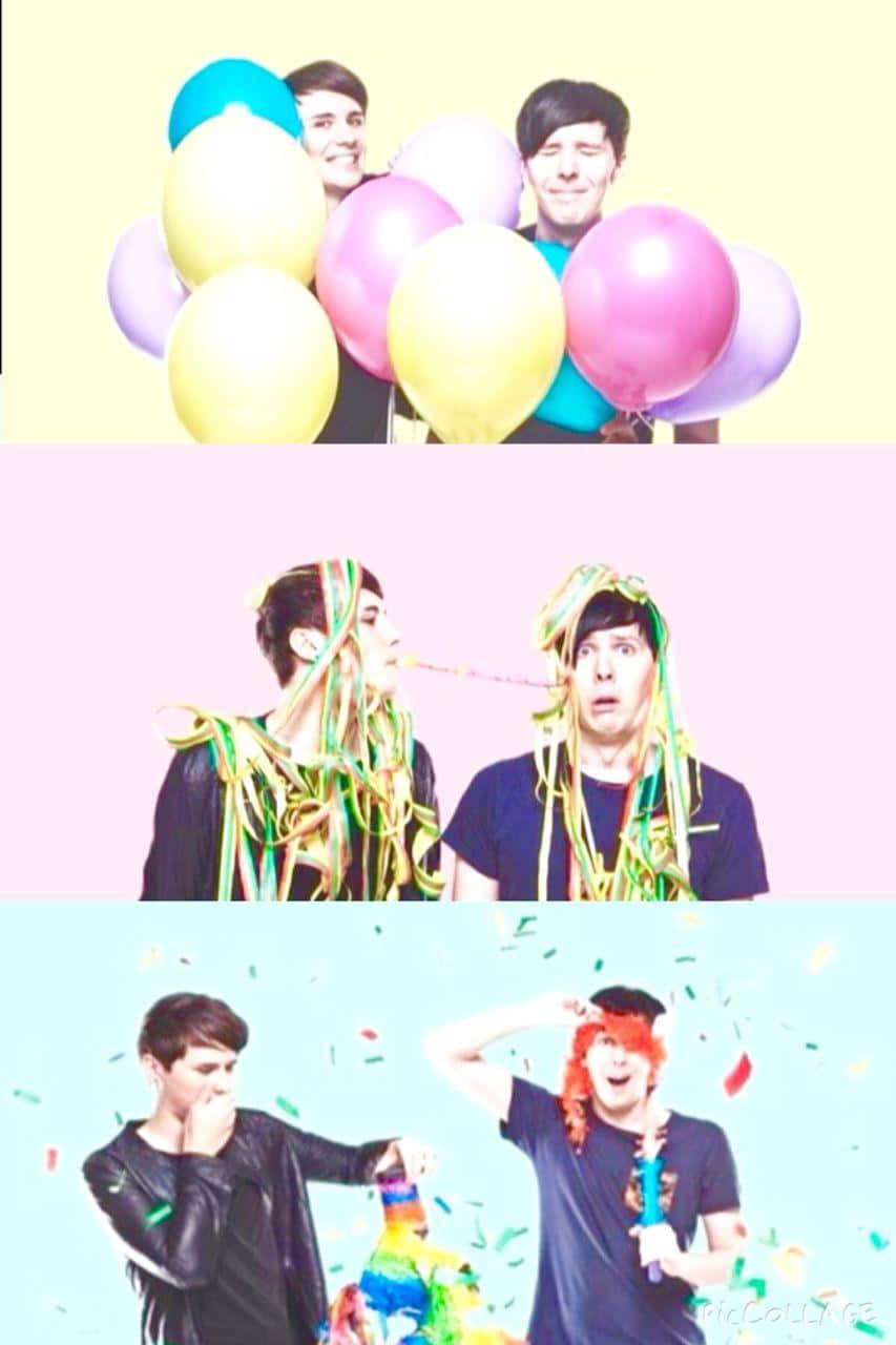Dan Howell And Phil Lester, Best Friends And Internet Sensations. Wallpaper