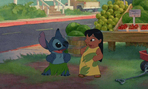 Dancing Lilo And Stitch Disney Wallpaper