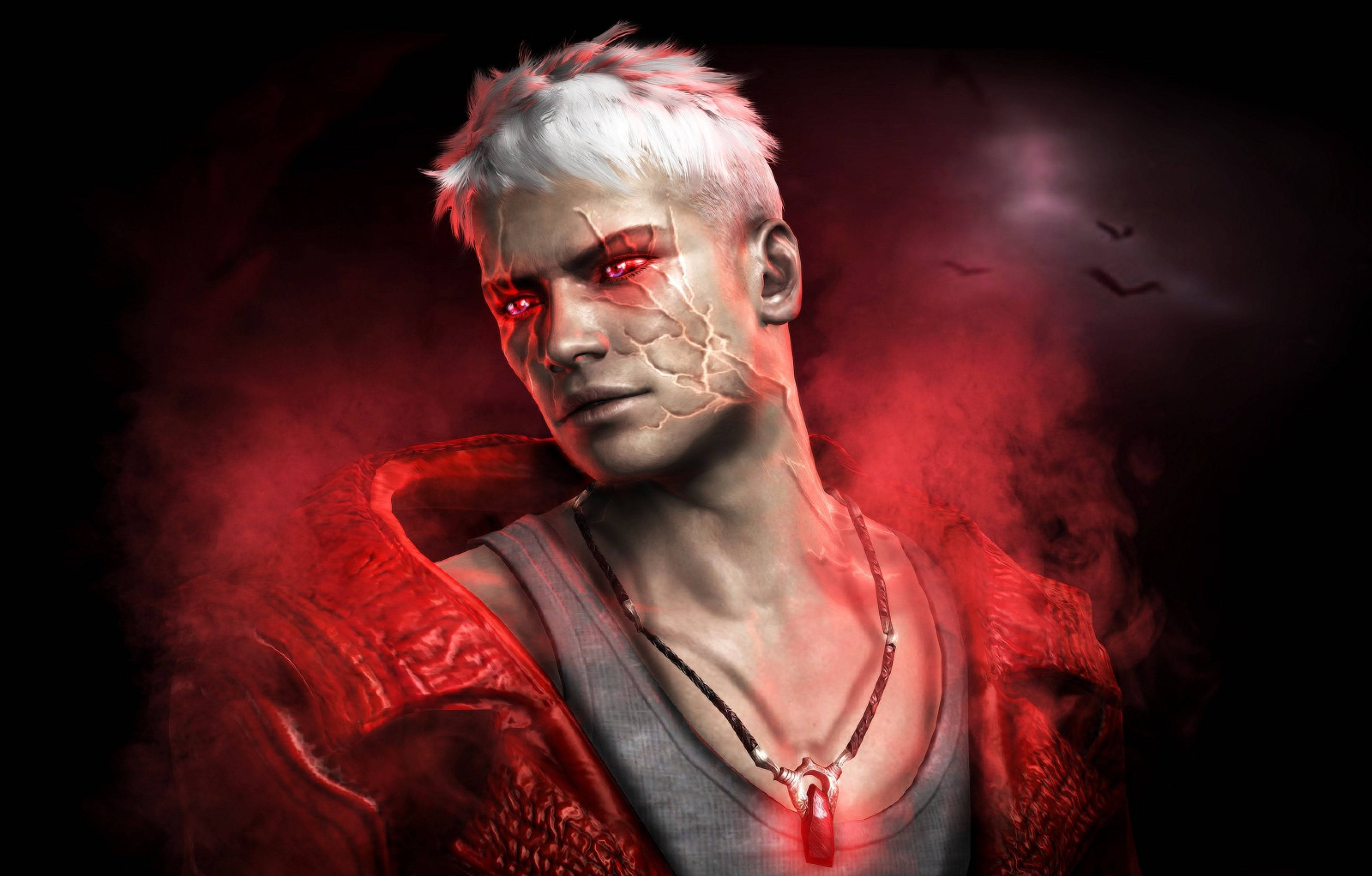 Dante Black And Red Gaming Wallpaper
