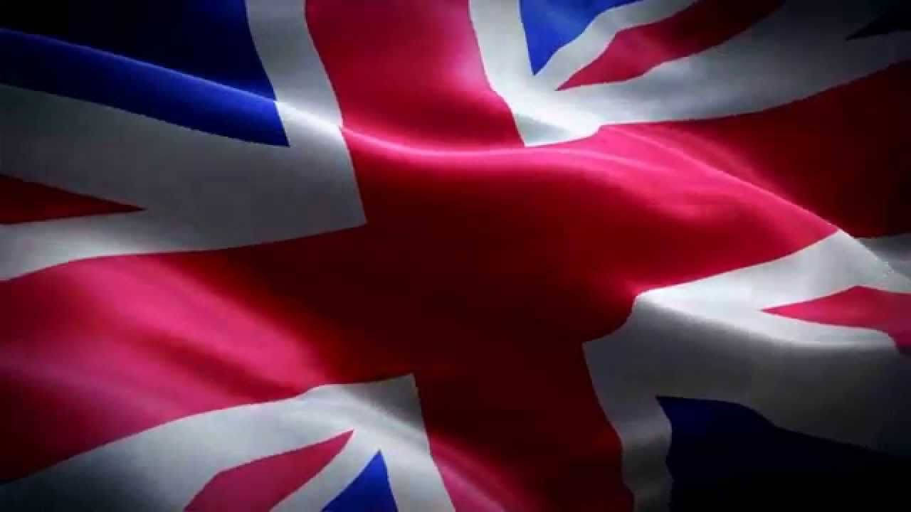 Dark And Silky United Kingdom Flag Wallpaper