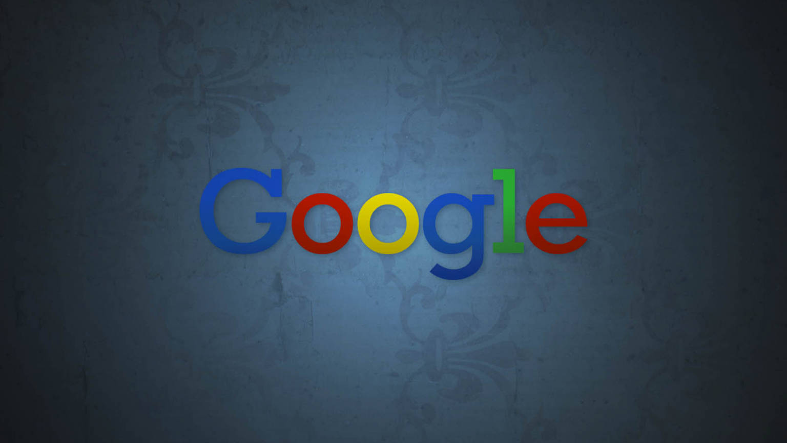 Dark Blue Google Wallpaper