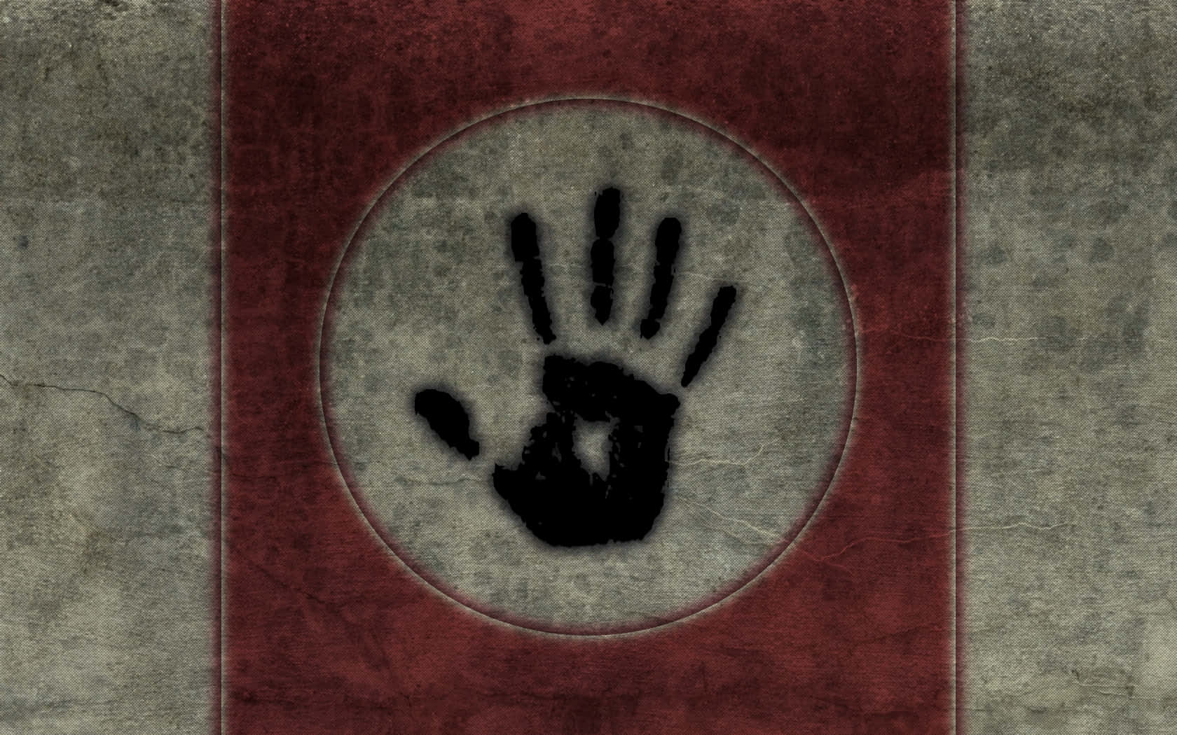 Dark Brotherhood Flag With Symbol Wallpaper