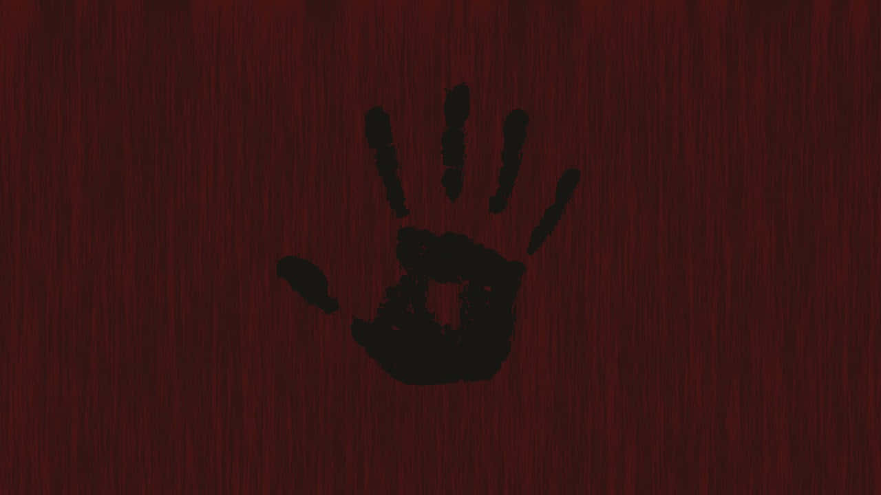 Dark Brotherhood Symbol On Red Wallpaper