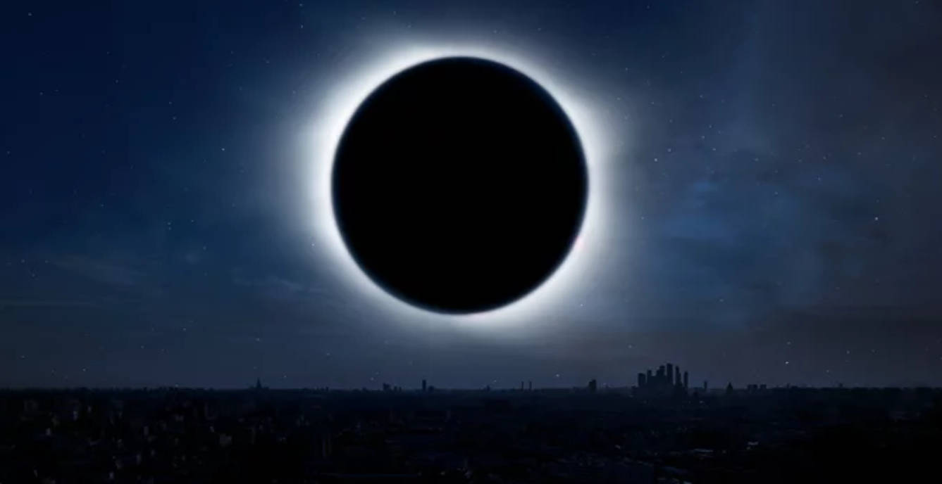 Dark Color Solar Eclipse Wallpaper