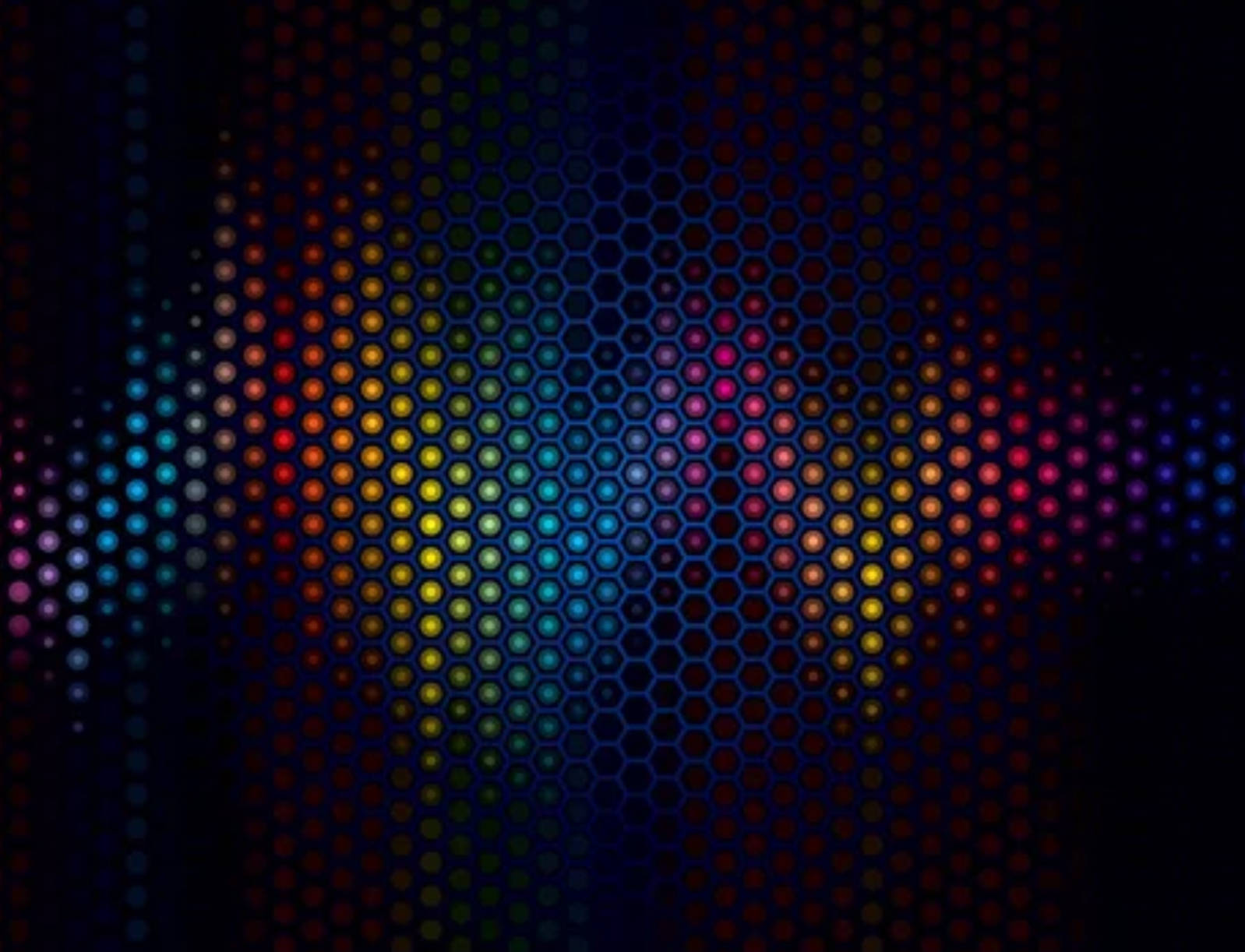 Dark Color Sound Wave Wallpaper