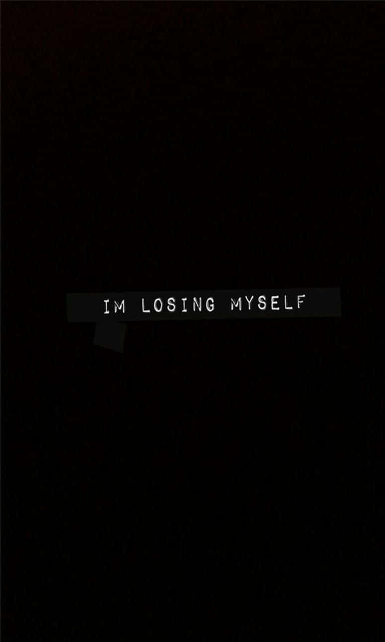 Dark Depressing Losing Self Wallpaper