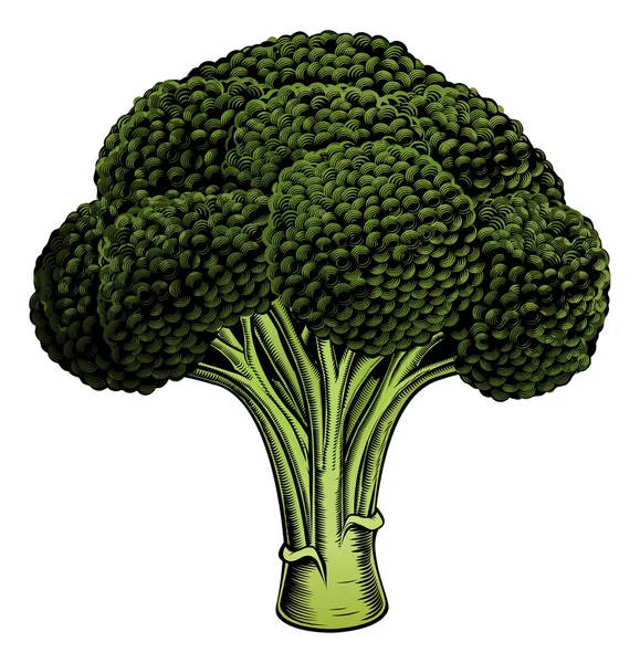 Dark Green Broccoli Digital Art Wallpaper