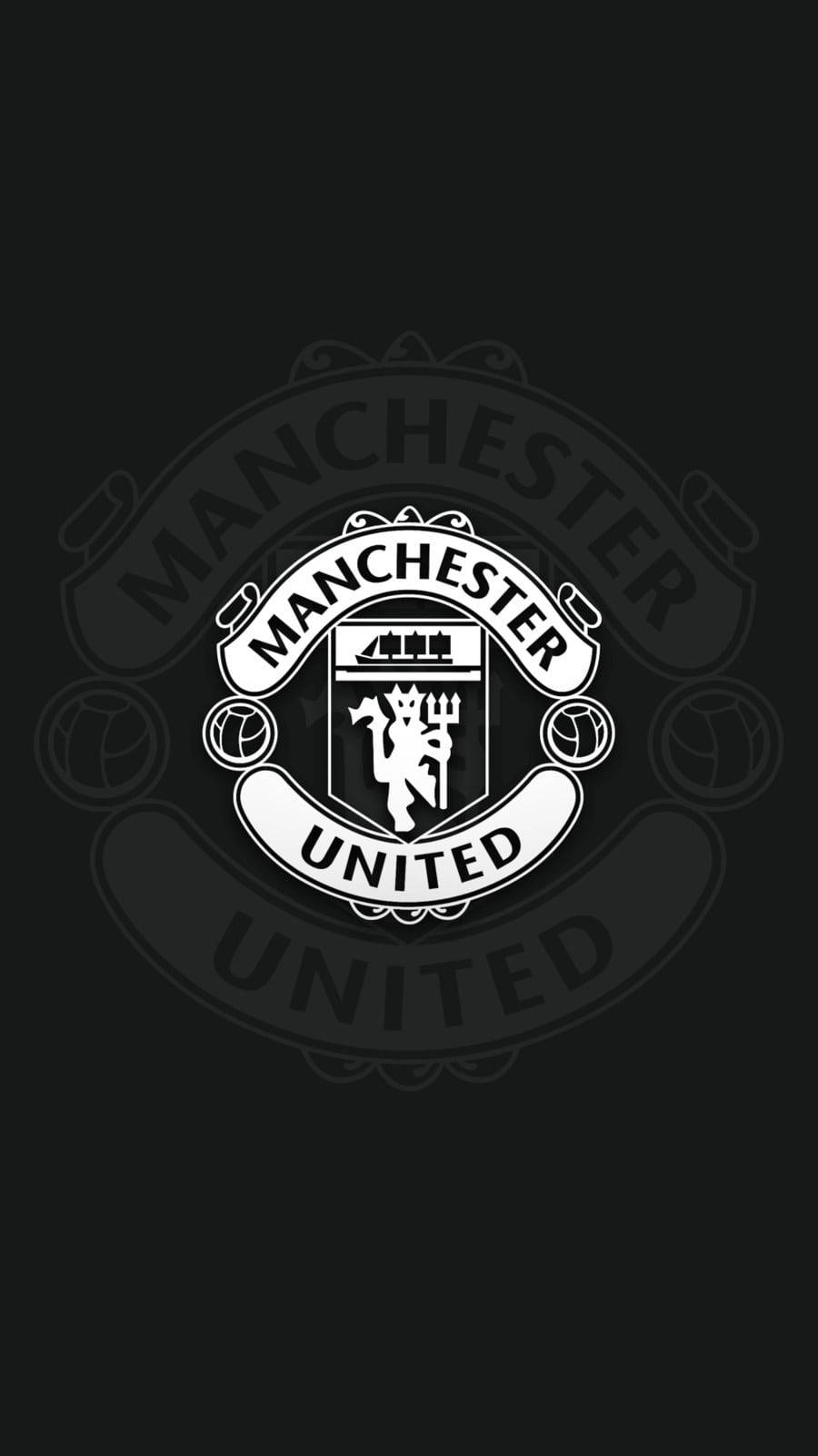 Dark Manchester United Mobile Wallpaper