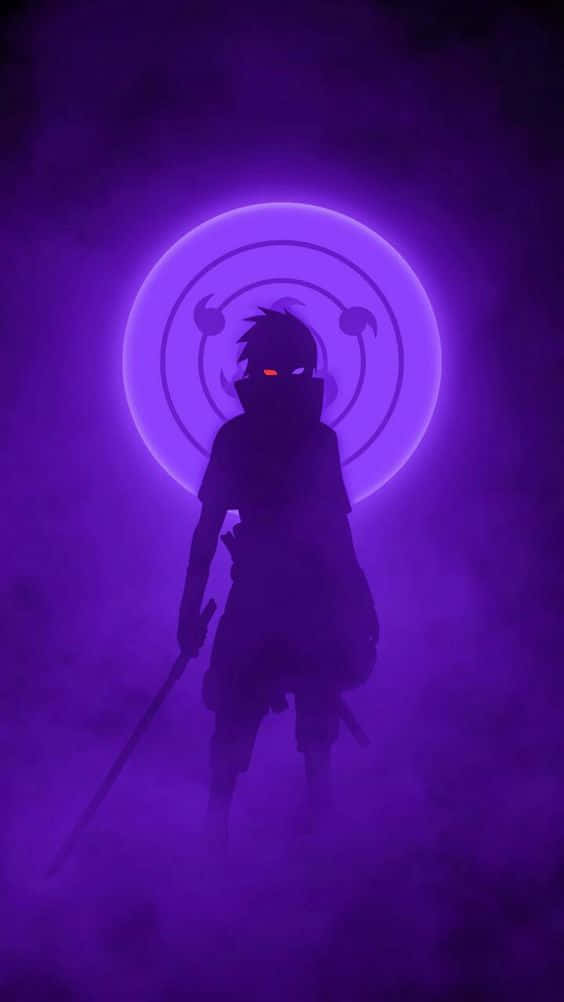 Dark Naruto Character, Purple Sasuke Wallpaper