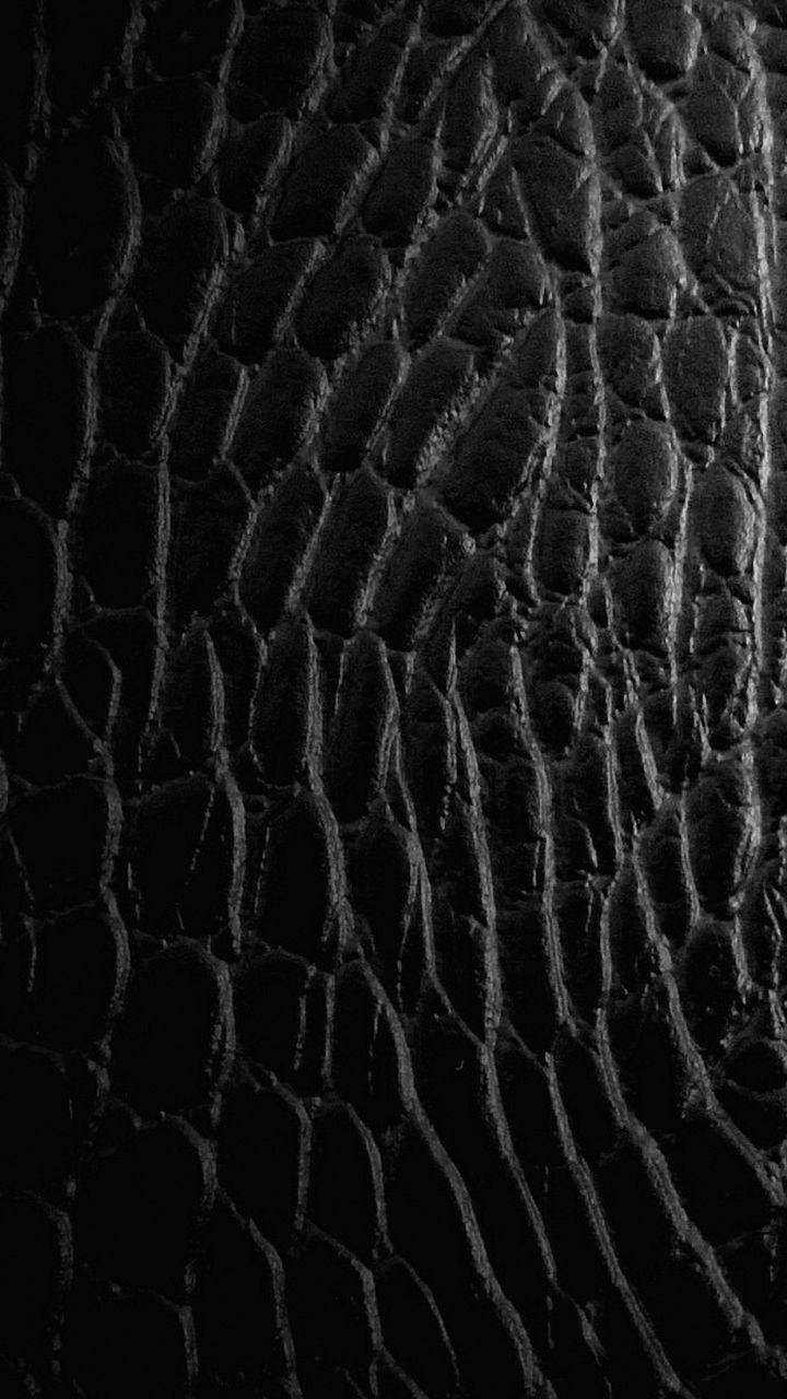 Dark Phone Leather Pattern Wallpaper