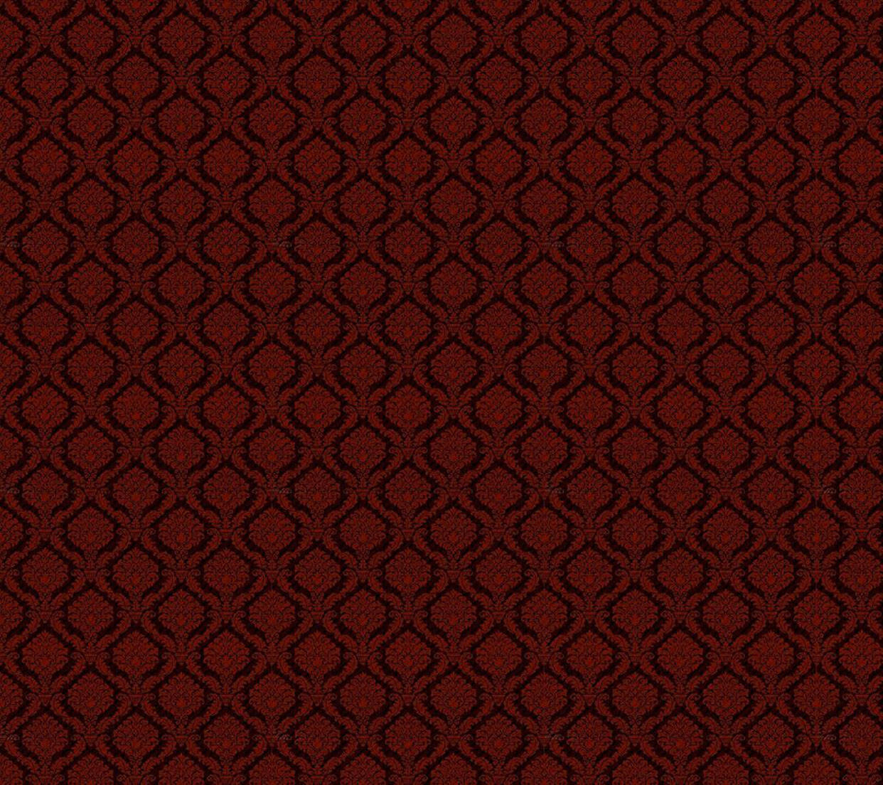 Dark Red Vintage Gucci Pattern Wallpaper