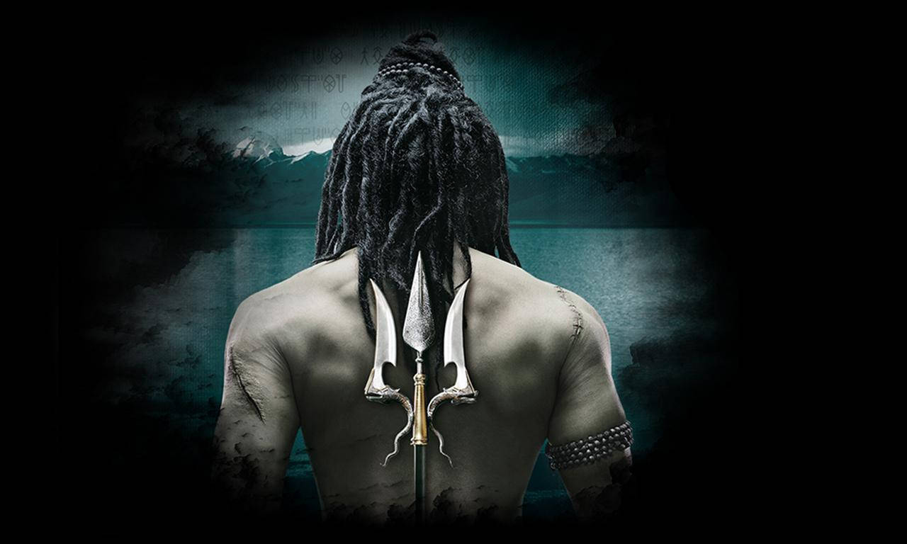 Dark Shiva Back Wallpaper