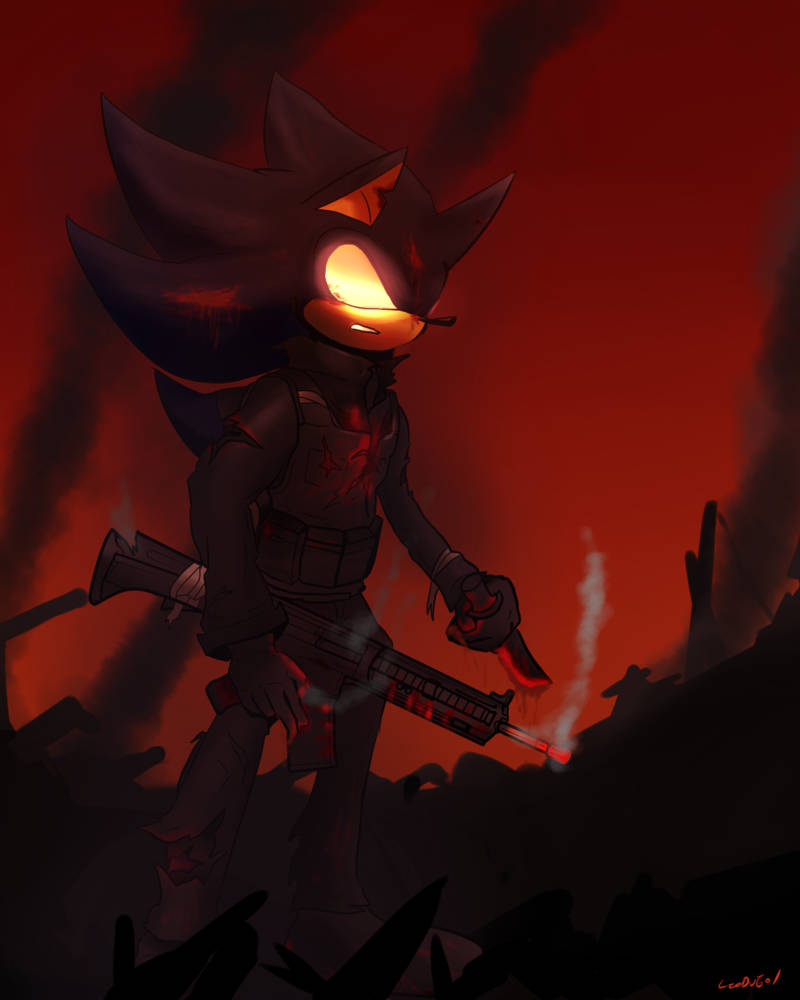 Dark Sonic, The Ultimate Power Wallpaper