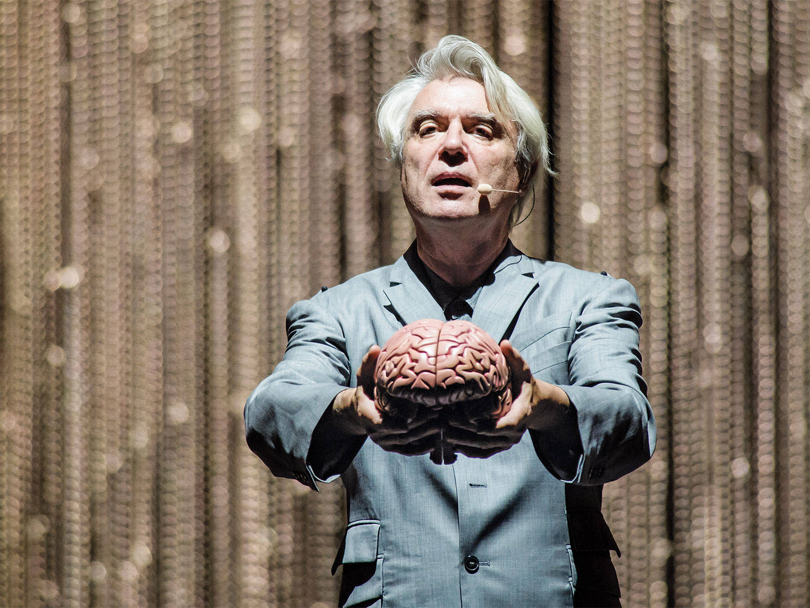 David Byrne American Utopia Performance Wallpaper