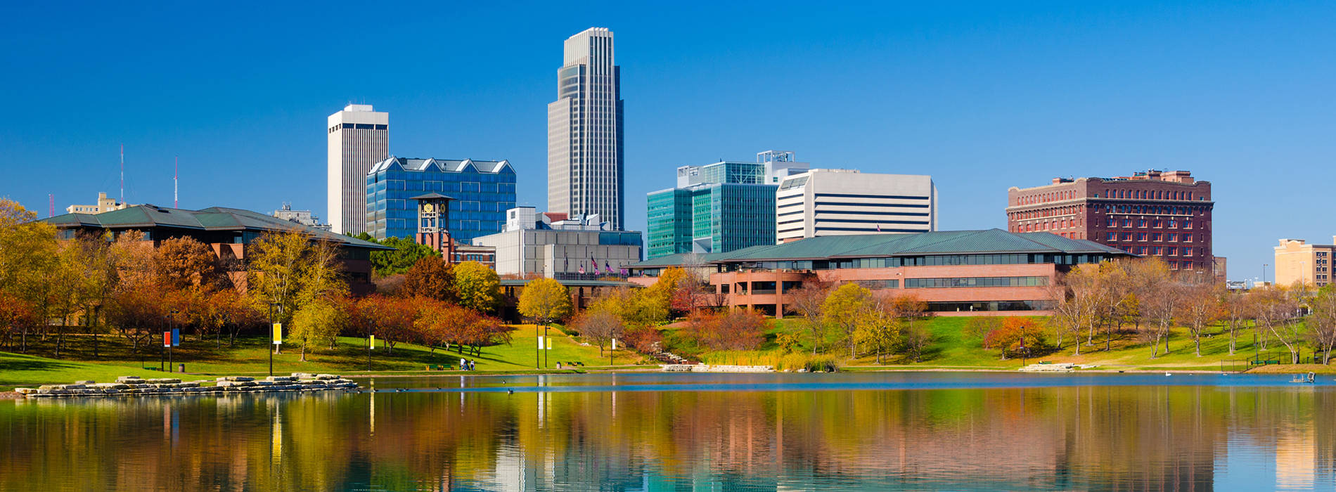 Daytime Omaha Panorama Wallpaper