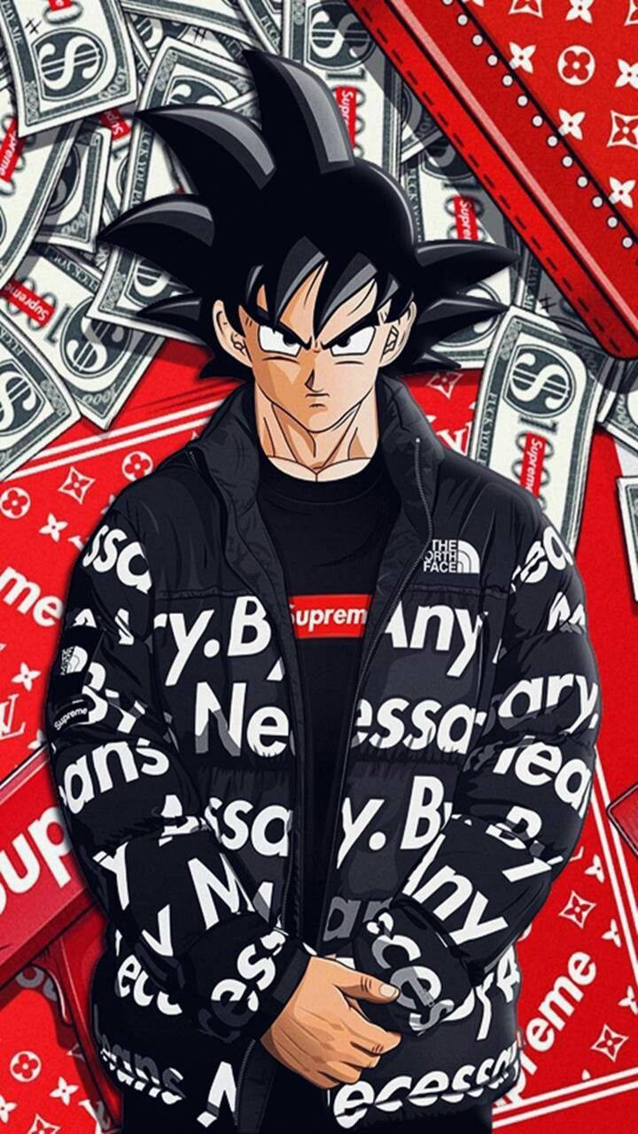 Dbz Son Goku Supreme Brand Wallpaper