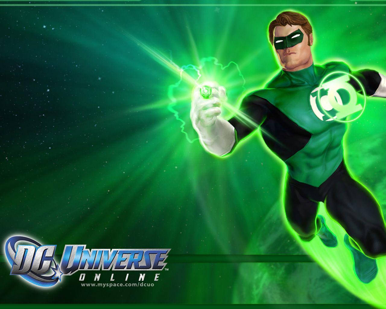 Dc Universe Online Green Lantern Ring Loading Screen Wallpaper