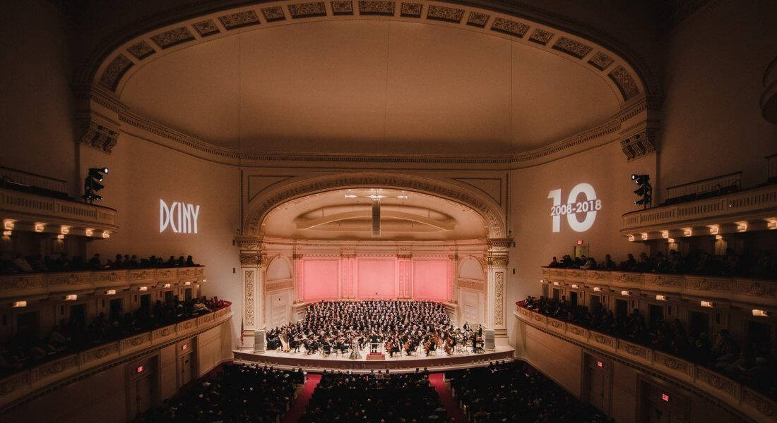 Dciny 10th Anniversary Carnegie Hall Wallpaper