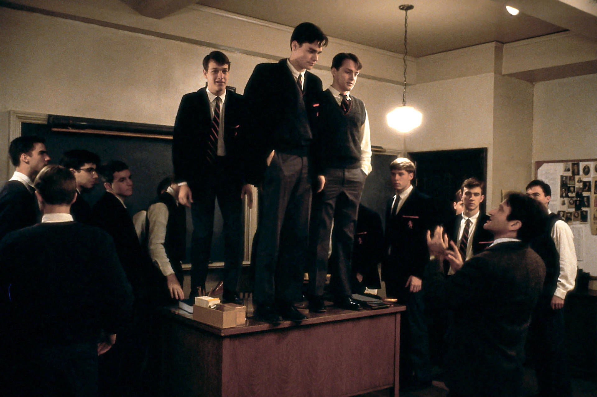 Download free Dead Poets Society Dark Academia Desktop Wallpaper -  MrWallpaper.com