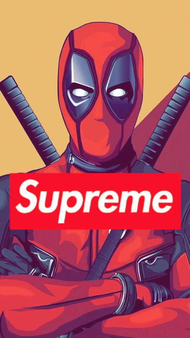 Deadpool Superhero Supreme Wallpaper