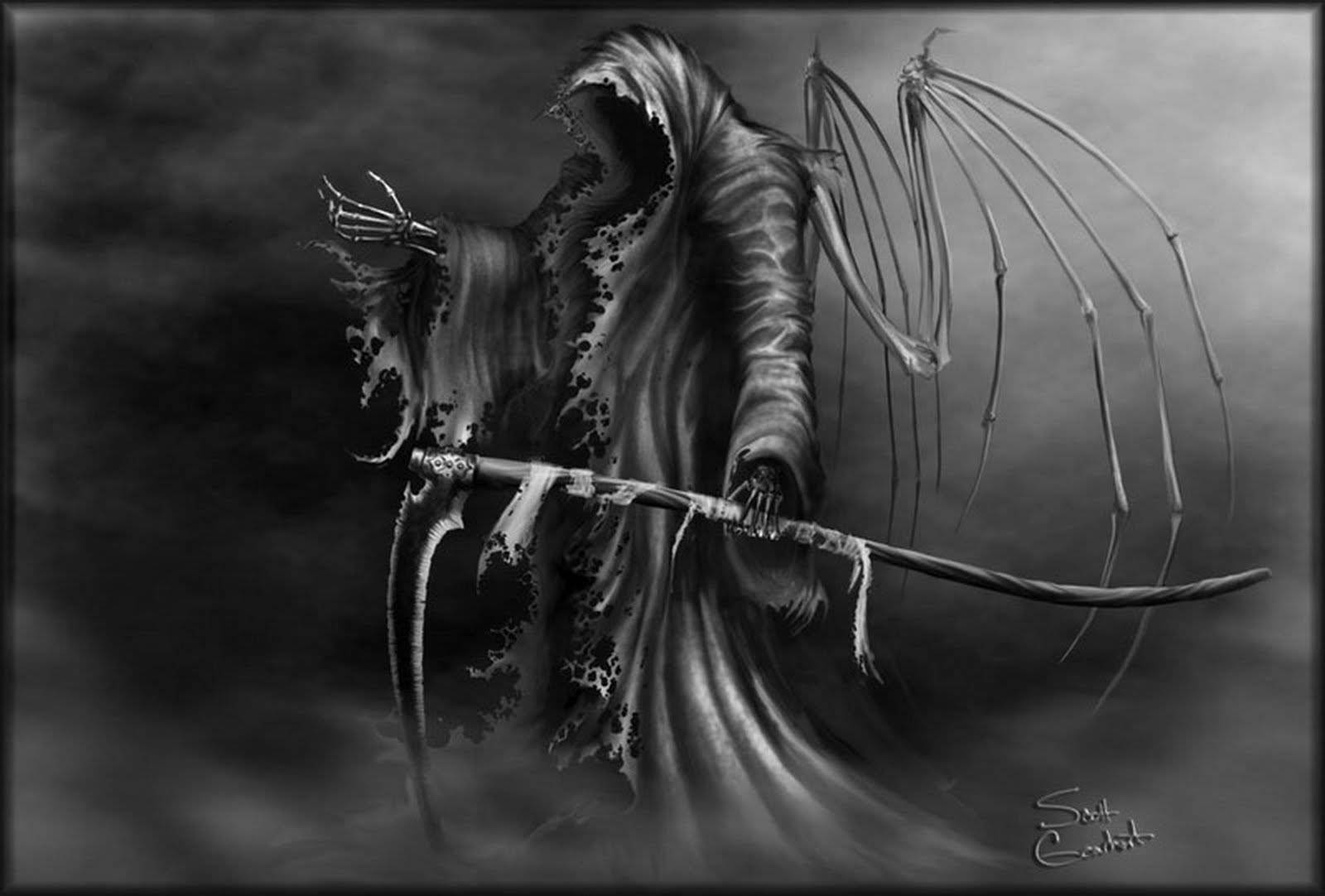 Death Grim Reaper Art Wallpaper