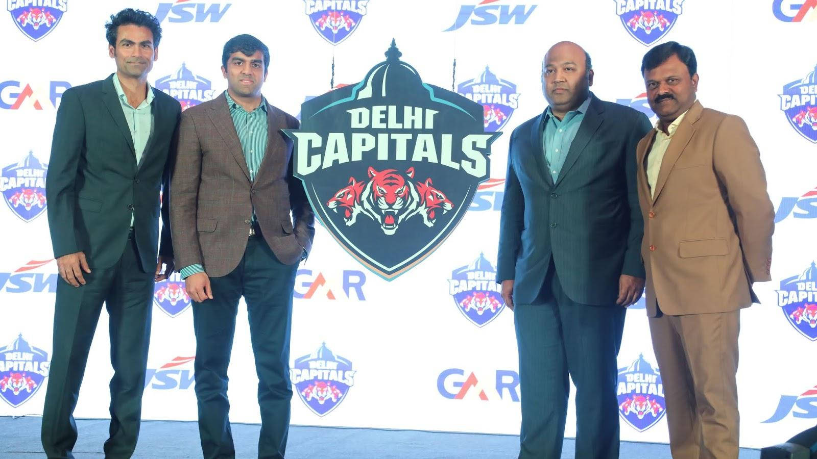 Delhi Capitals Owners And Sponsors Wallpaper