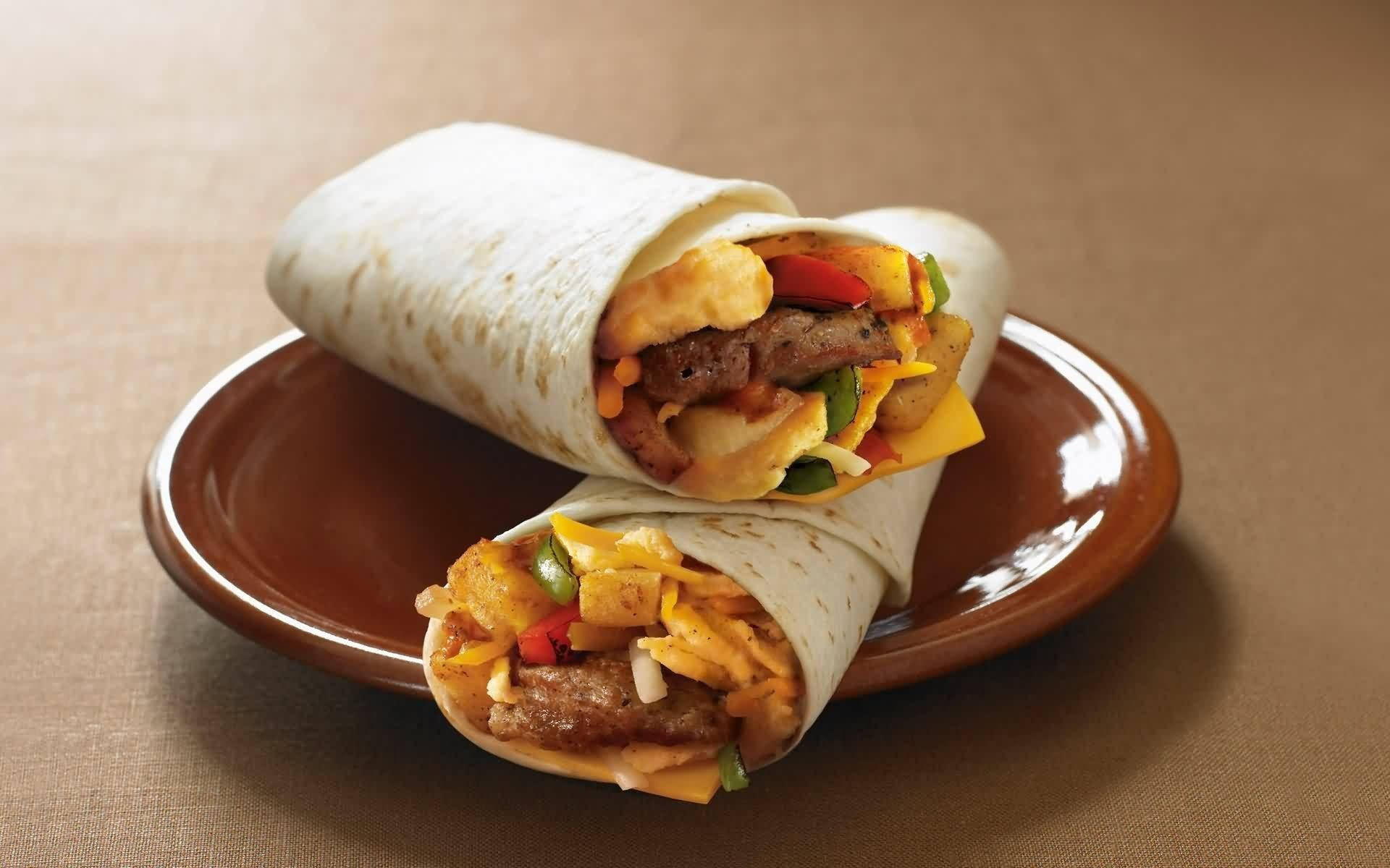 Download free Rolled Grilled Meat Burrito Wallpaper - MrWallpaper.com