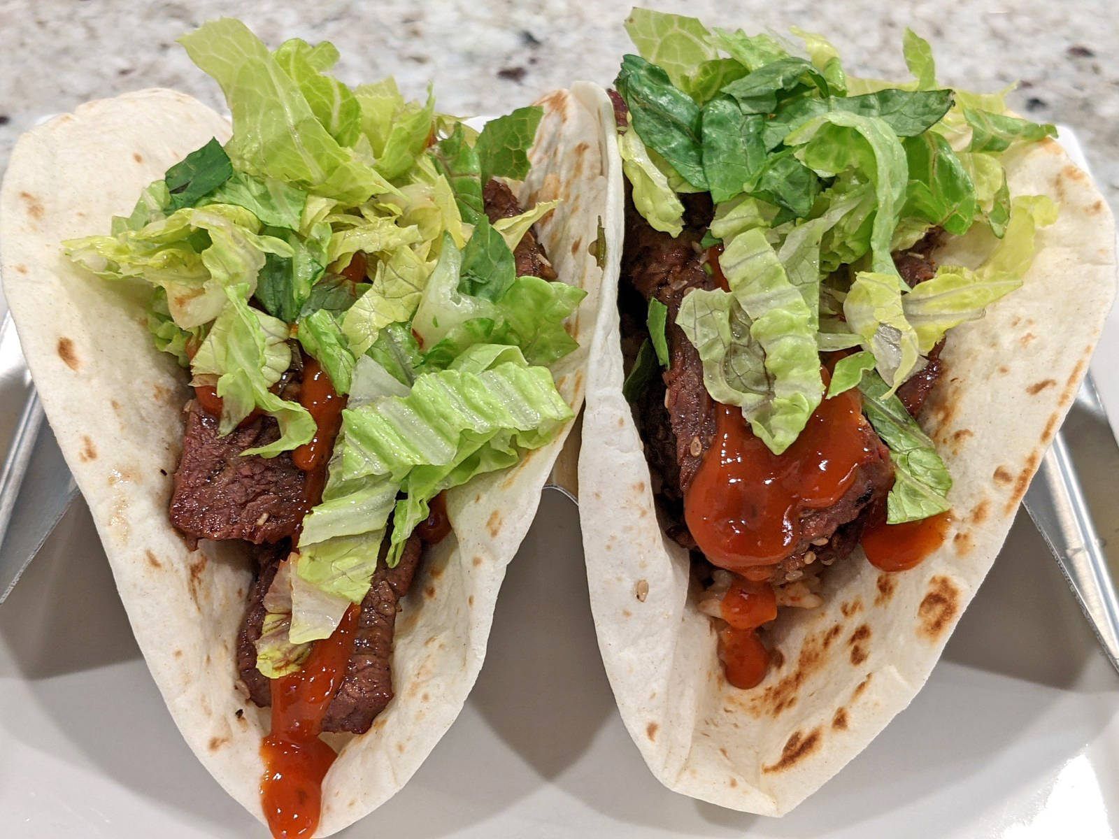 Delightful Bulgogi Tacos Wallpaper