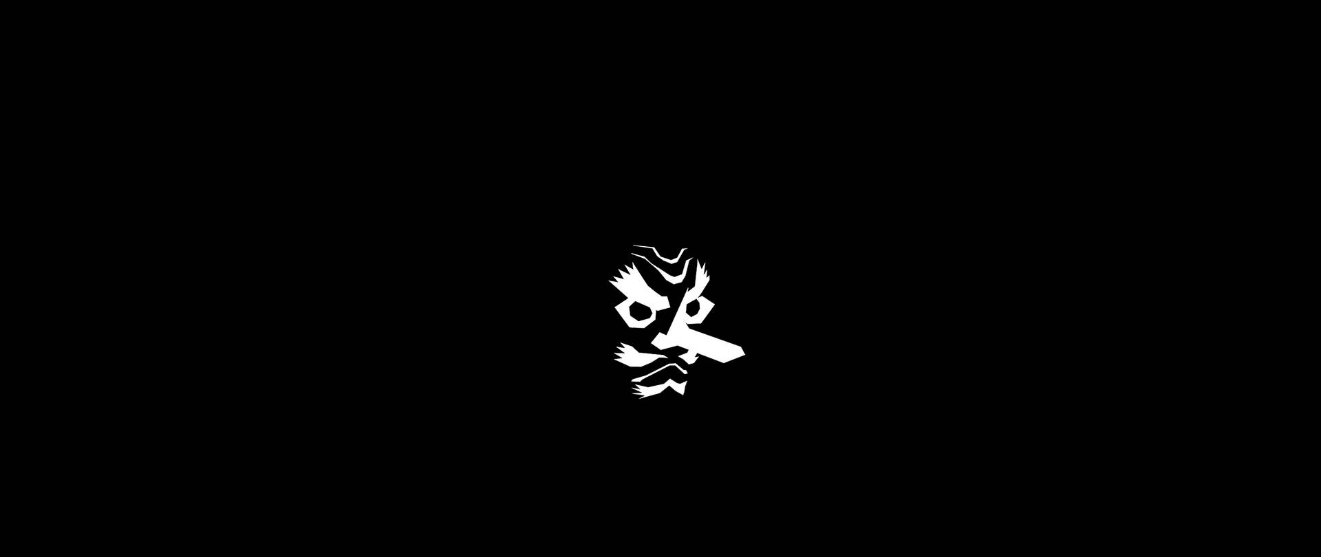 Demon Slayer Black And White Sakonji Urokodaki Mask Of Tengu. Wallpaper