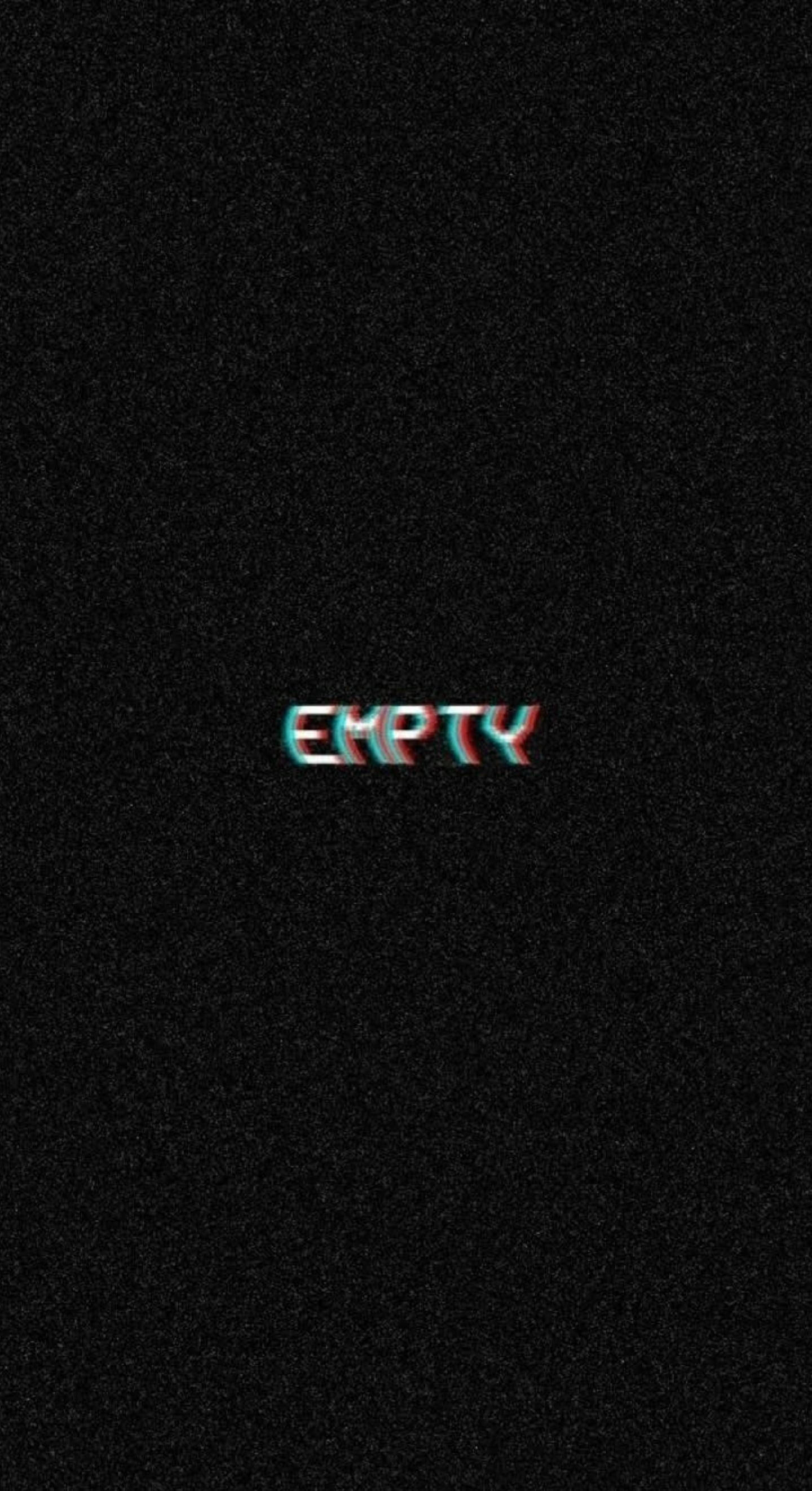 Depression Aesthetic Empty Wallpaper