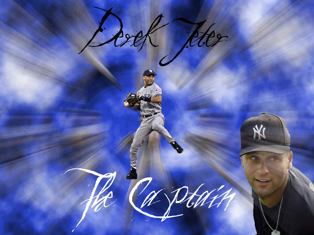 Derek Jeter Pitching Background Wallpaper