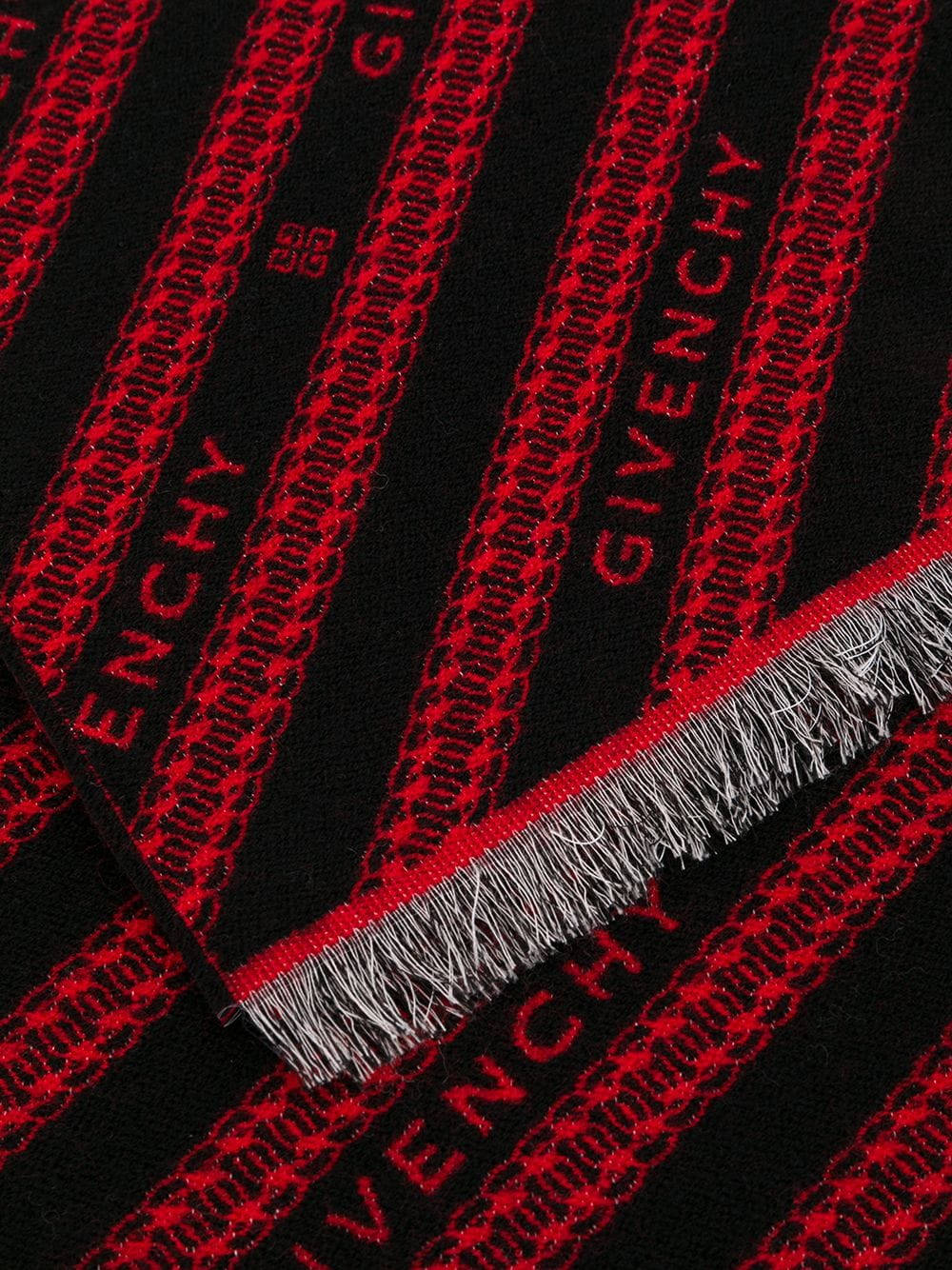 Designer Scarf With Givenchy Logo Wallpaper