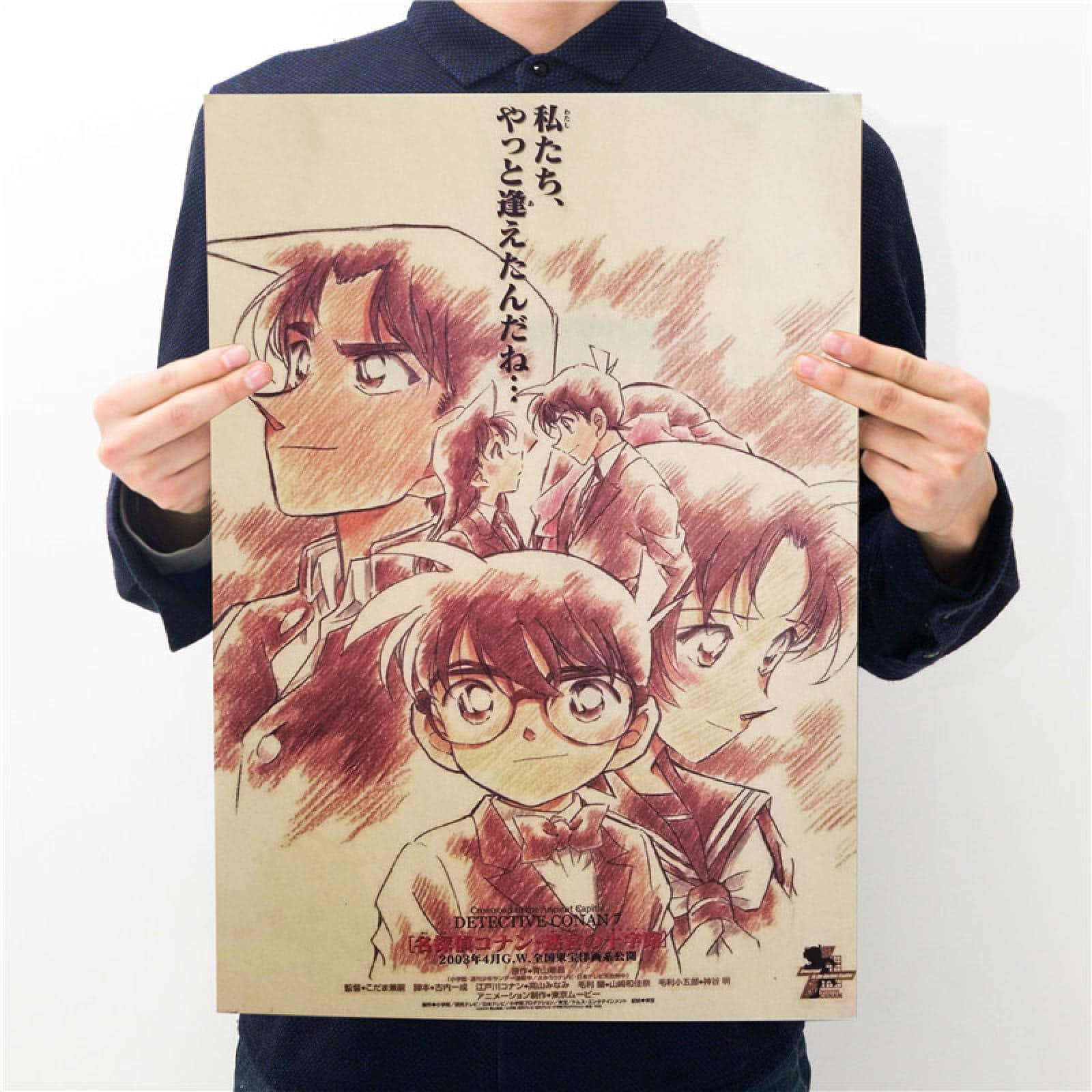 Detective Conan Vintage Anime Wallpaper
