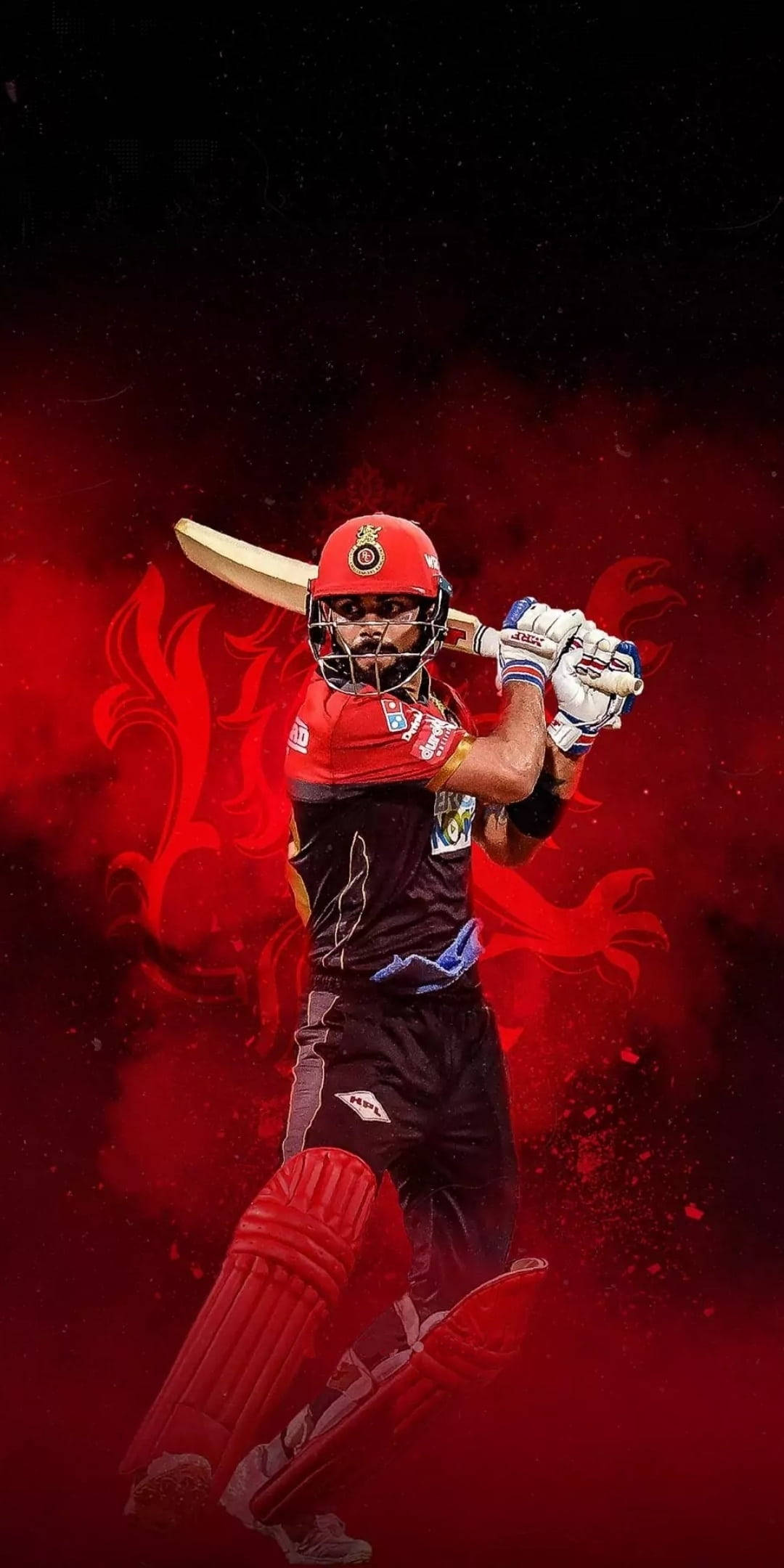 Determined Cricket Player 4k Wallpaper