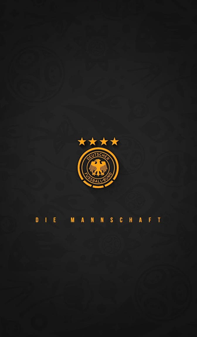 Die Mannschaft Germany National Football Team Logo Wallpaper