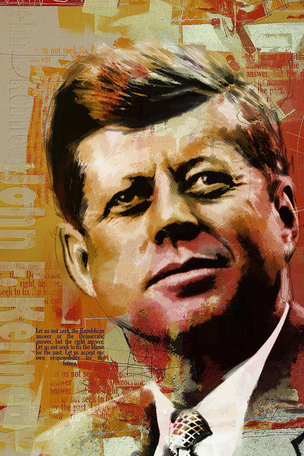 Digital Art President John F. Kennedy Wallpaper