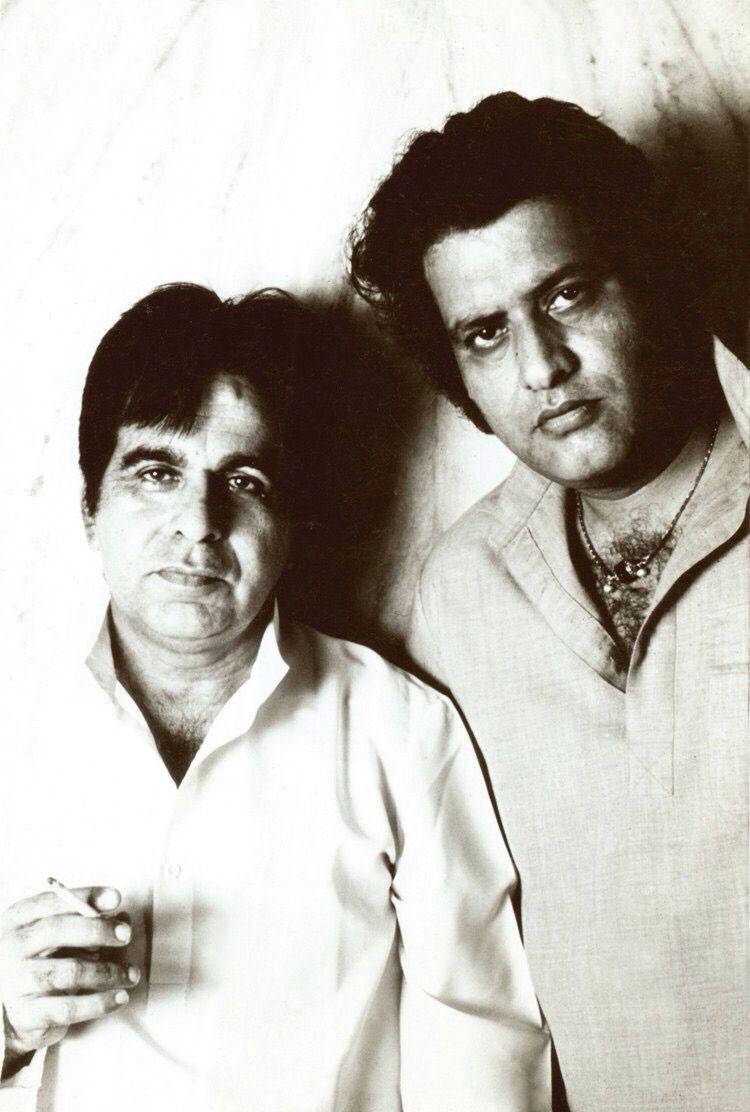 Dilip Kumar And Manoj Kumar Wallpaper
