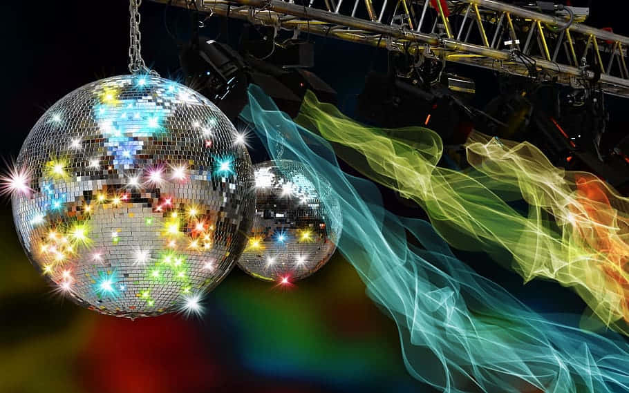 Disco Ball Sparkle Lights.jpg Wallpaper