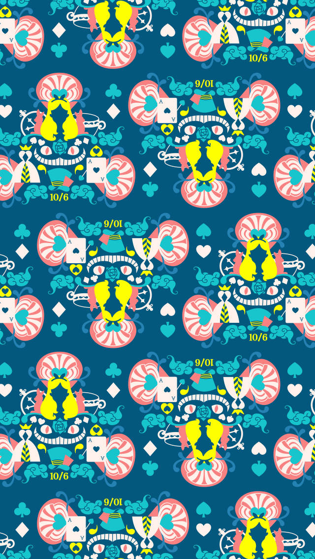 Discover A World Of Fun With The Disney Pattern Wallpaper