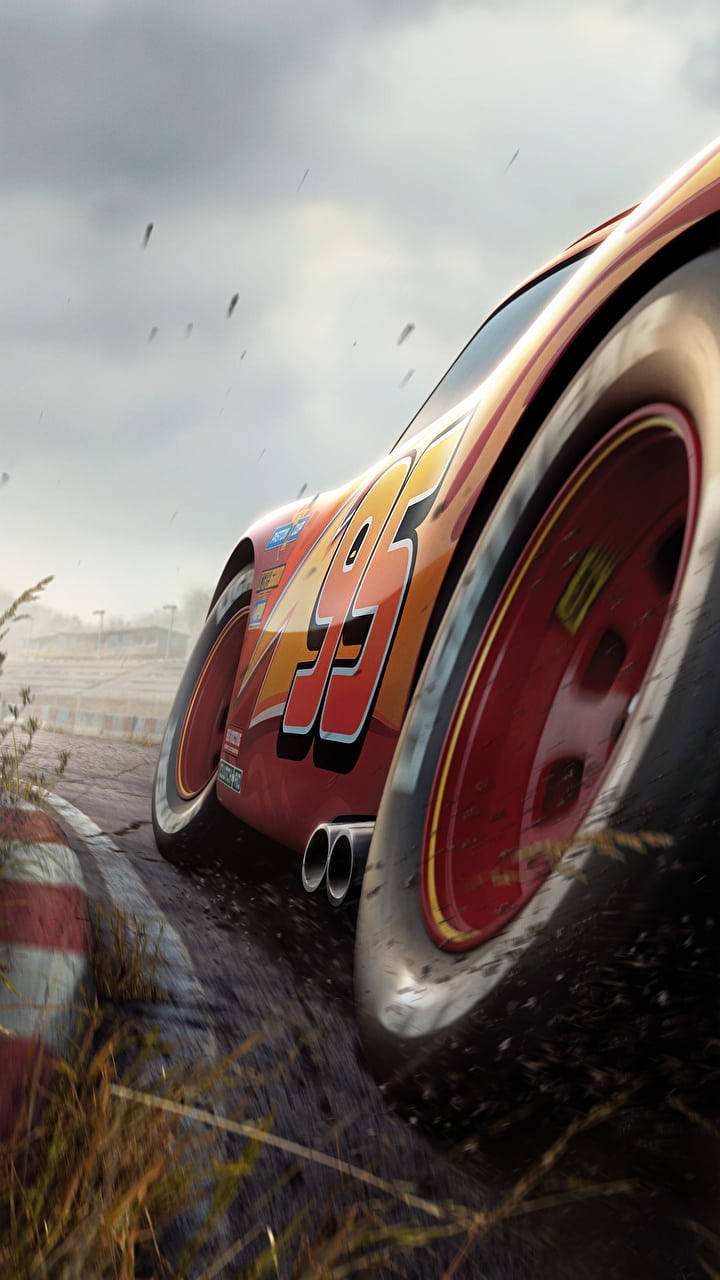 Disney Cars Lightning Tires Wallpaper
