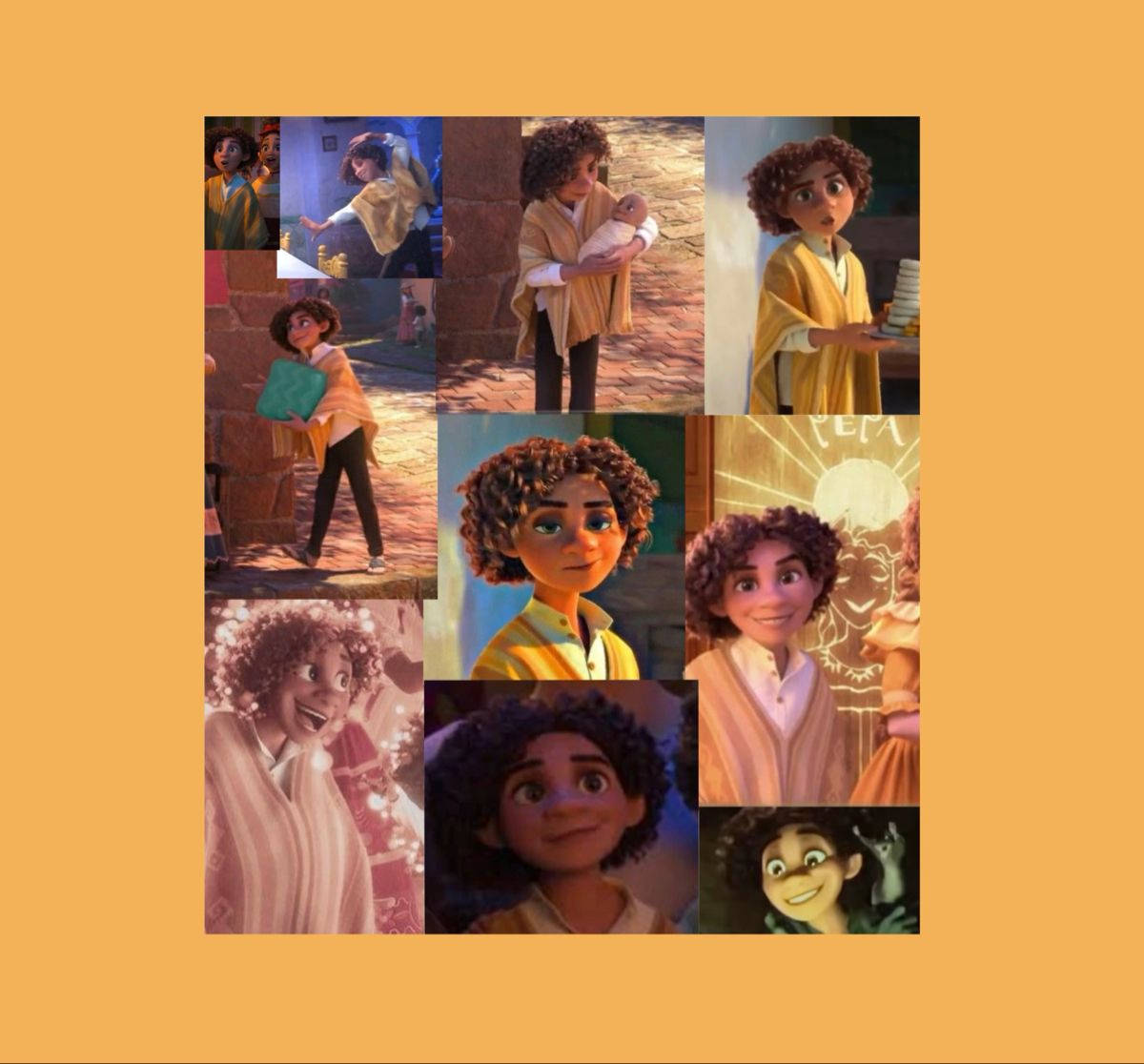 Disney Encanto Camilo Aesthetic Collage Wallpaper