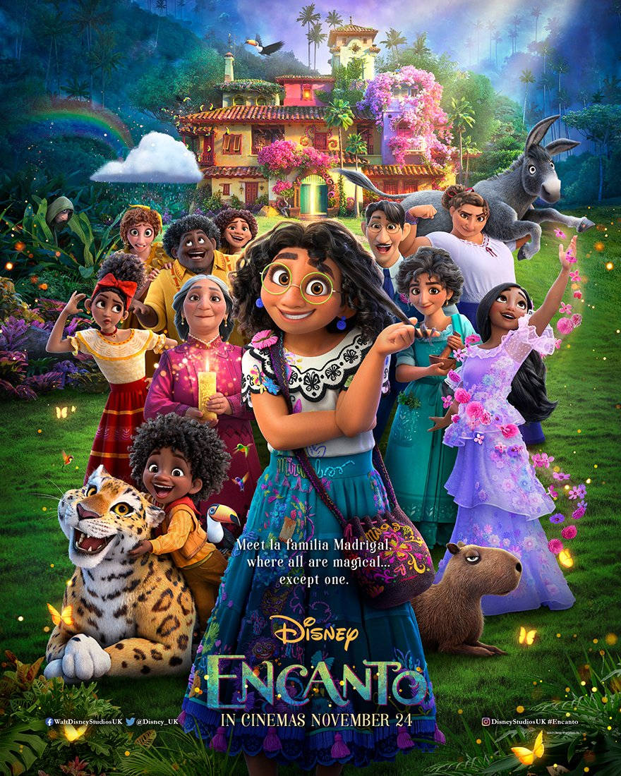 Disney Encanto Official Poster Wallpaper