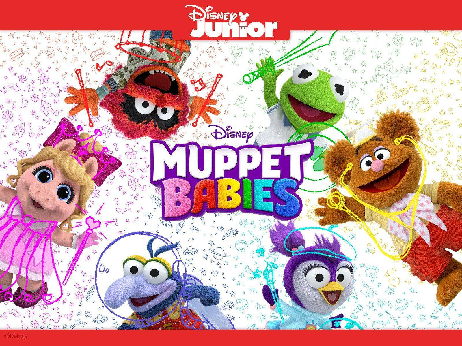 Disney Muppet Babies Characters Poster Wallpaper