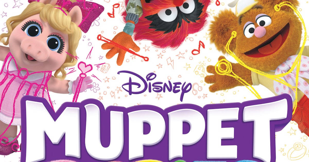 Disney Muppet Babies Colorful Doodles Wallpaper