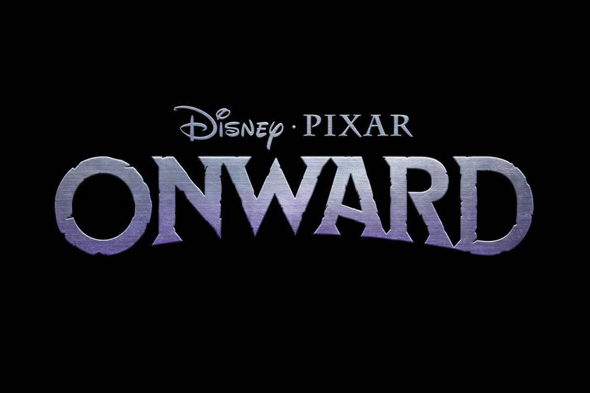 Disney Pixar Onward Title Art Wallpaper
